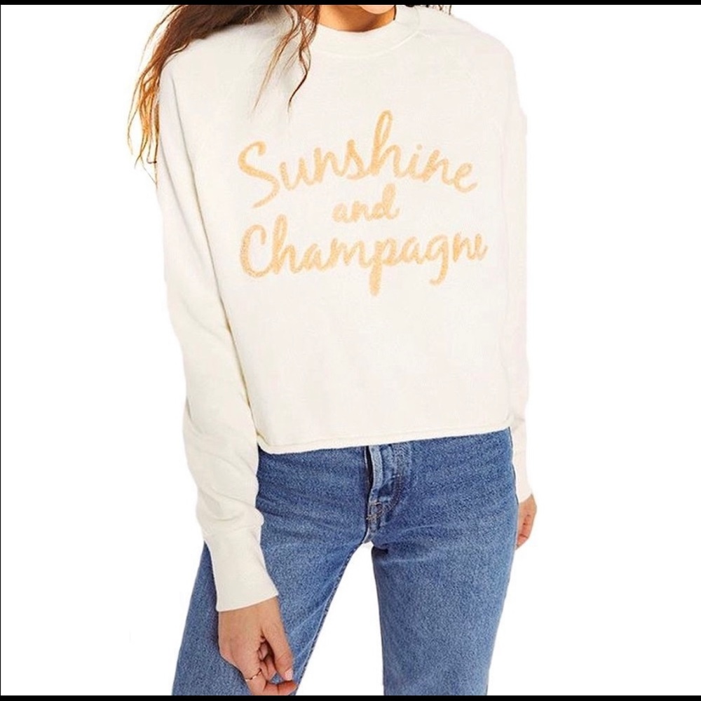 Sunshine & Champagne Sweater